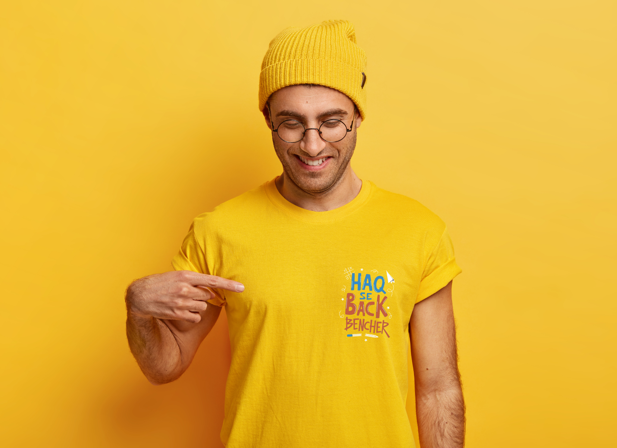 Haq Se Backbencher Tshirt