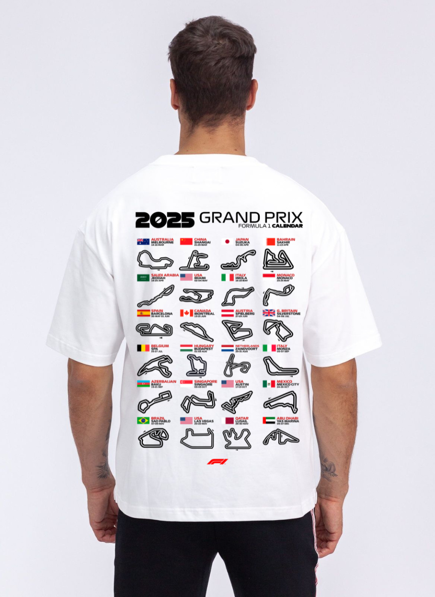 Formula Racing Grand Prix Oversized T-Shirt