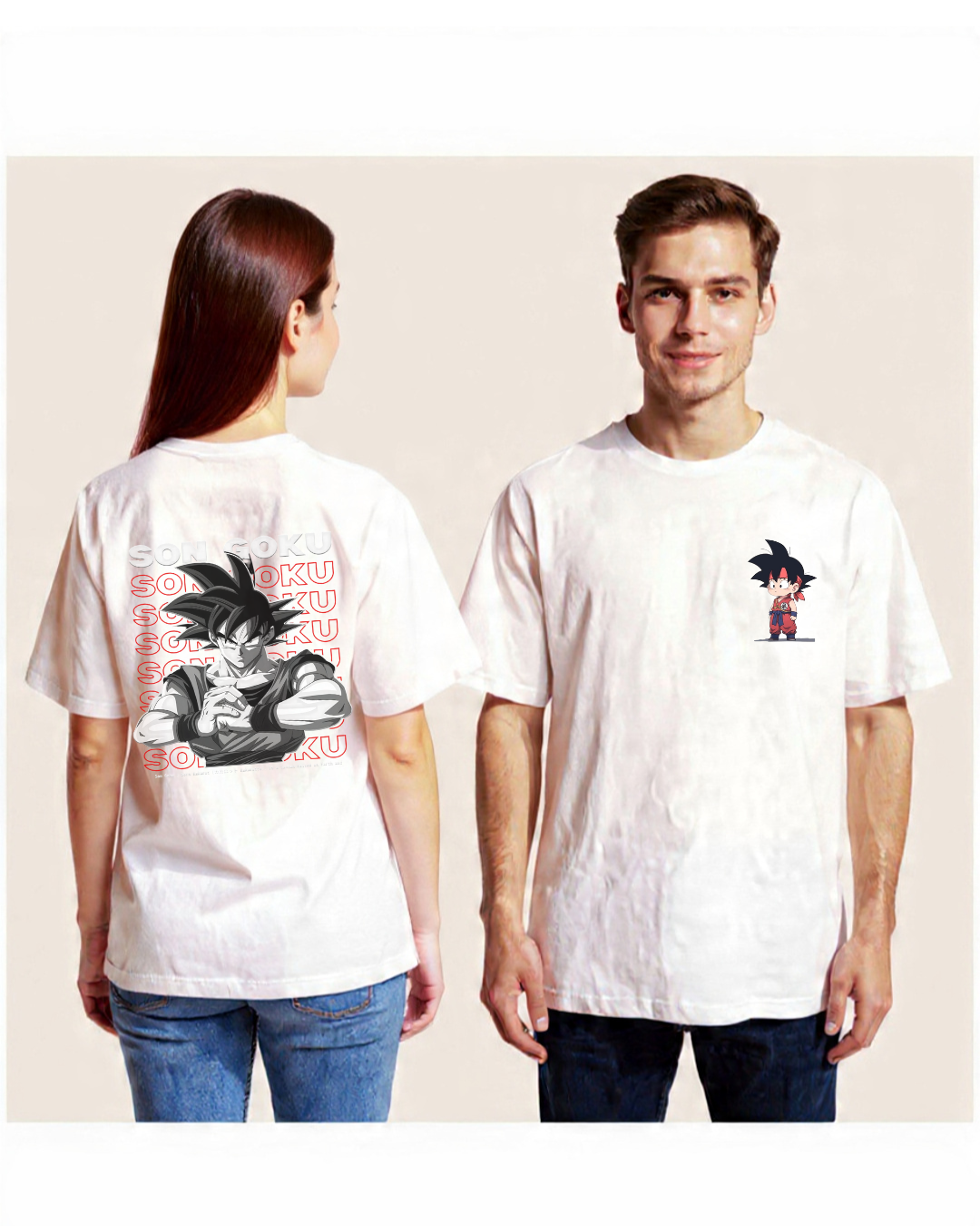 Son Goku Anime Oversized T-Shirt