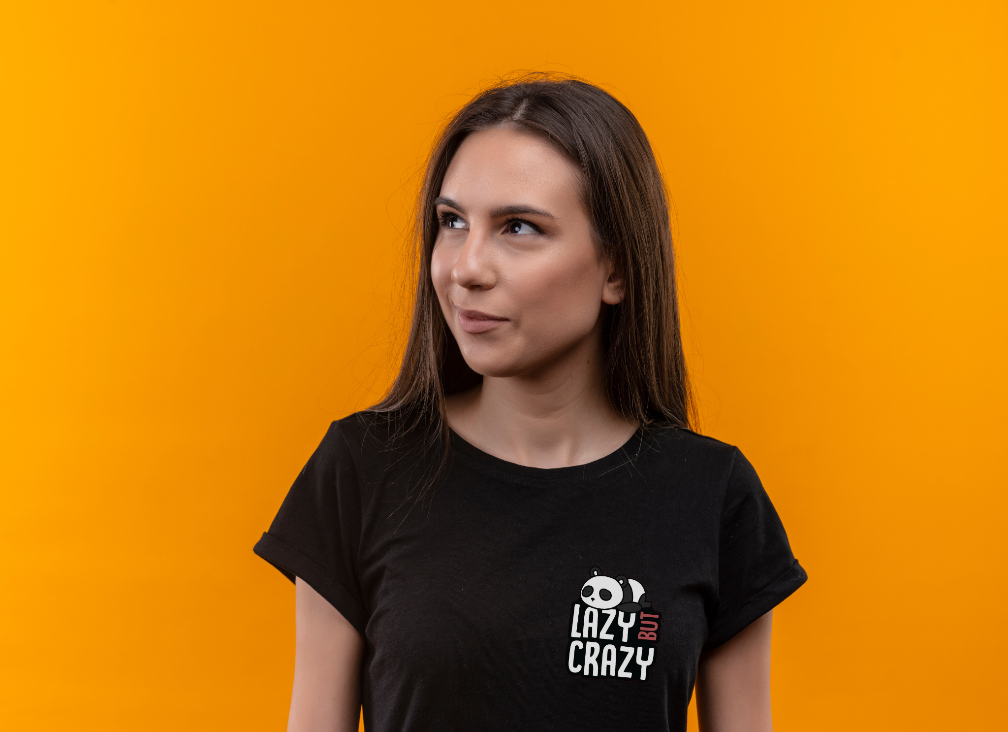 Lazy But Crazy Panda Tshirt