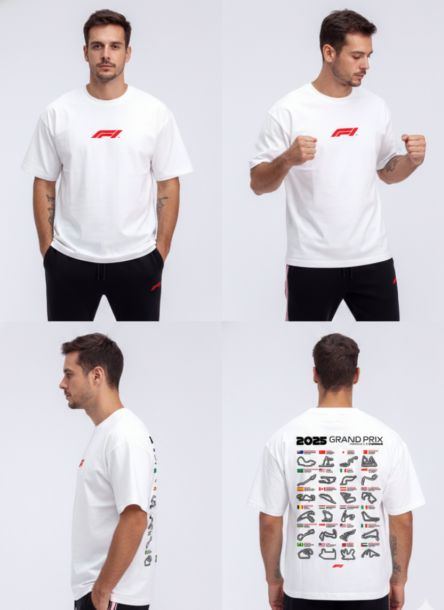 Formula Racing Grand Prix Oversized T-Shirt