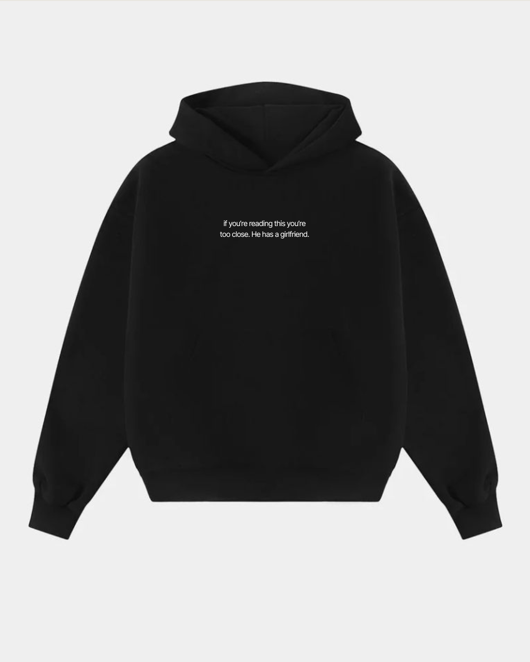 Too Close Warning Graphic T-Shirt