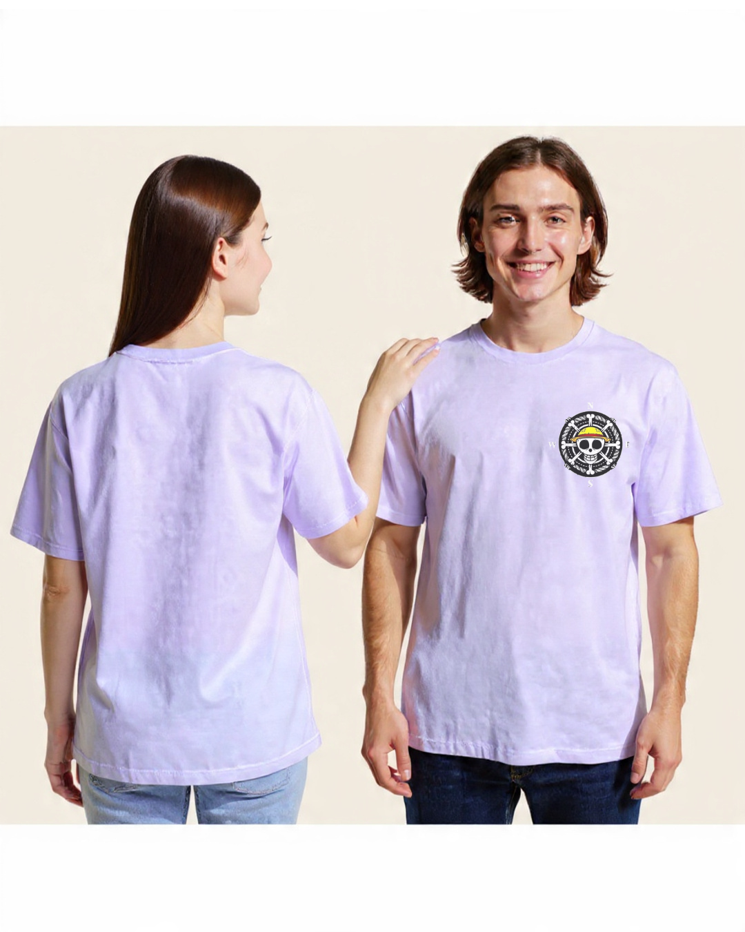 One Piece Compass Oversized T-Shirt