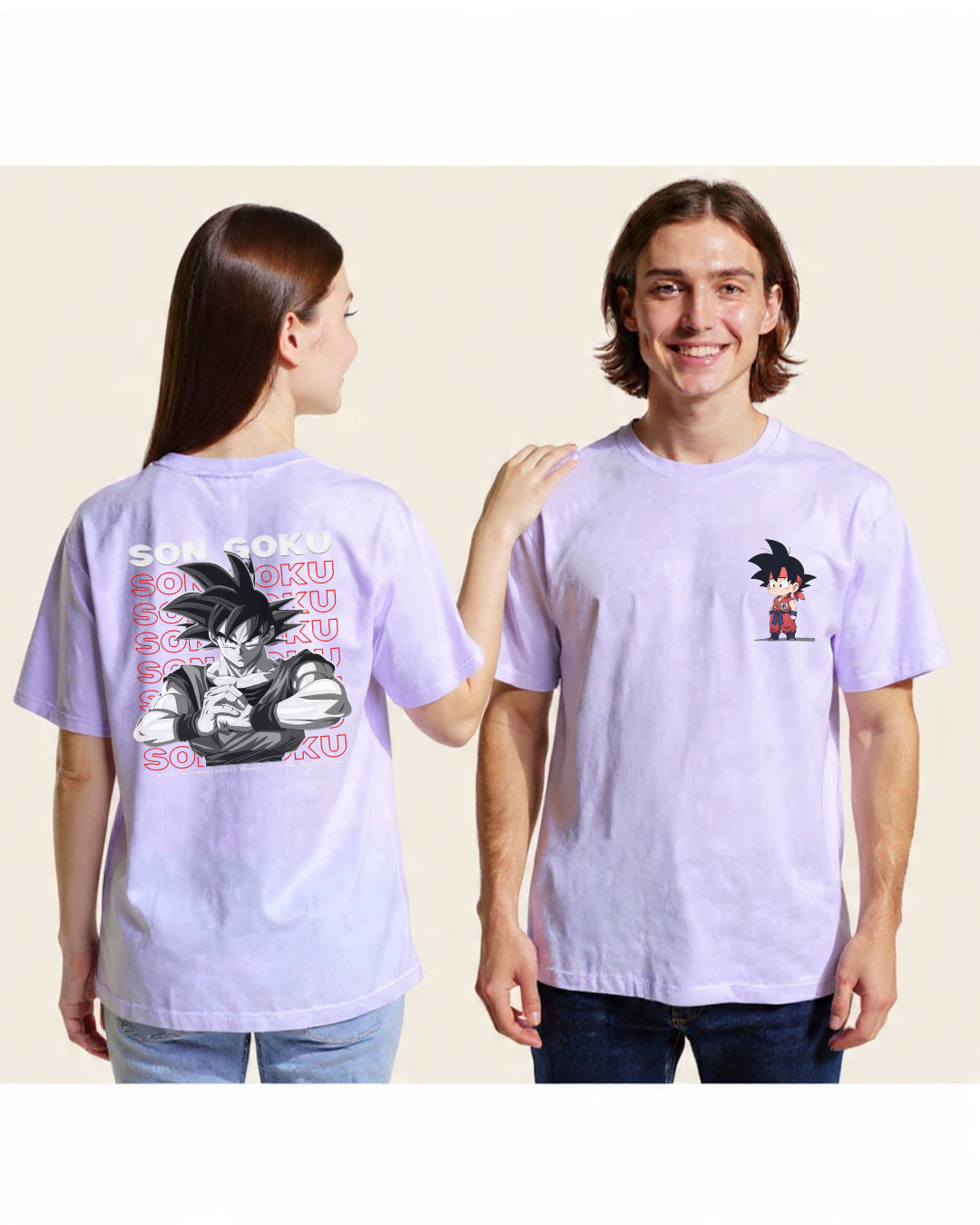 Son Goku Anime Oversized T-Shirt