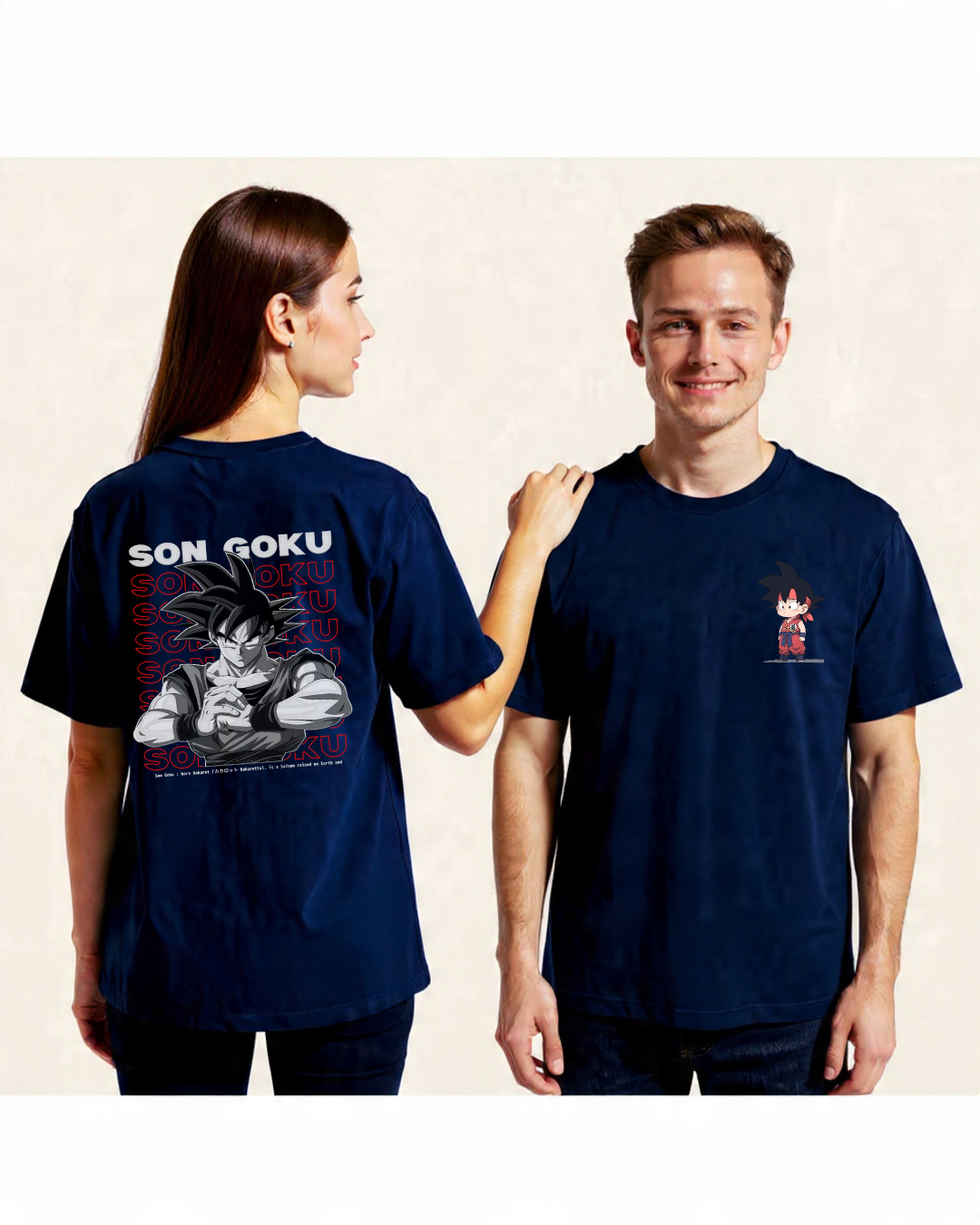 Son Goku Anime Oversized T-Shirt