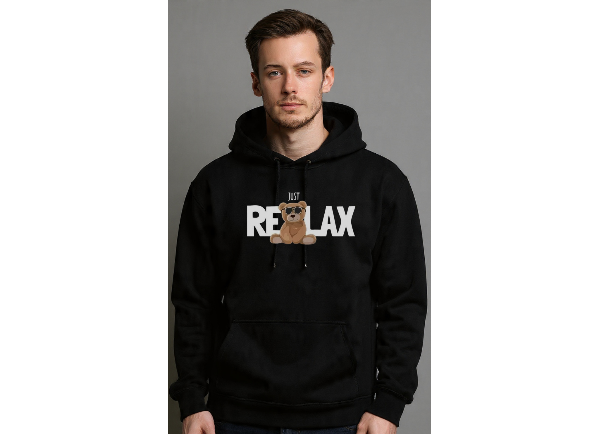 Just Relax Teddy Oversized Hoodie