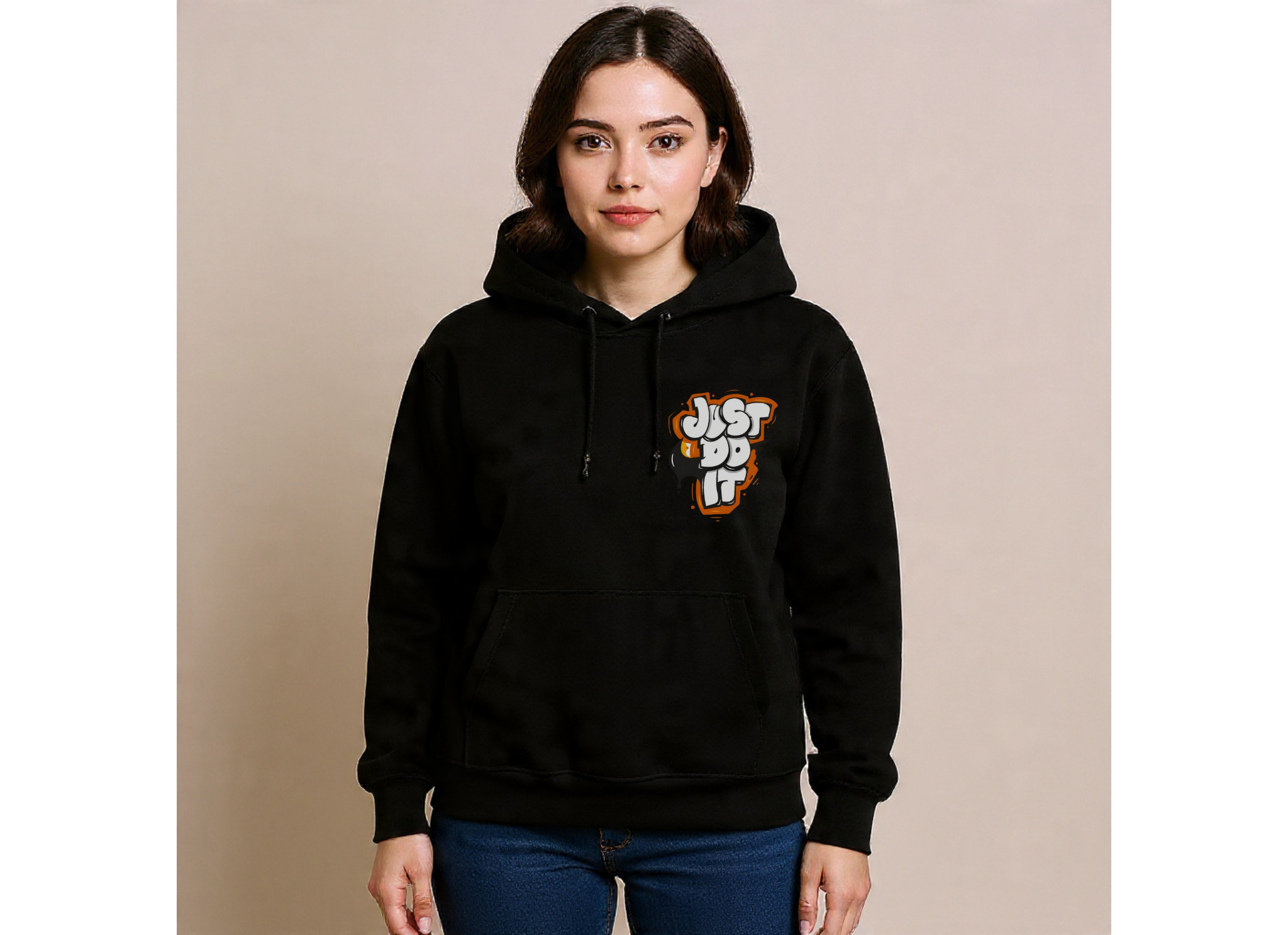 Just Do It Oversized Hoodie