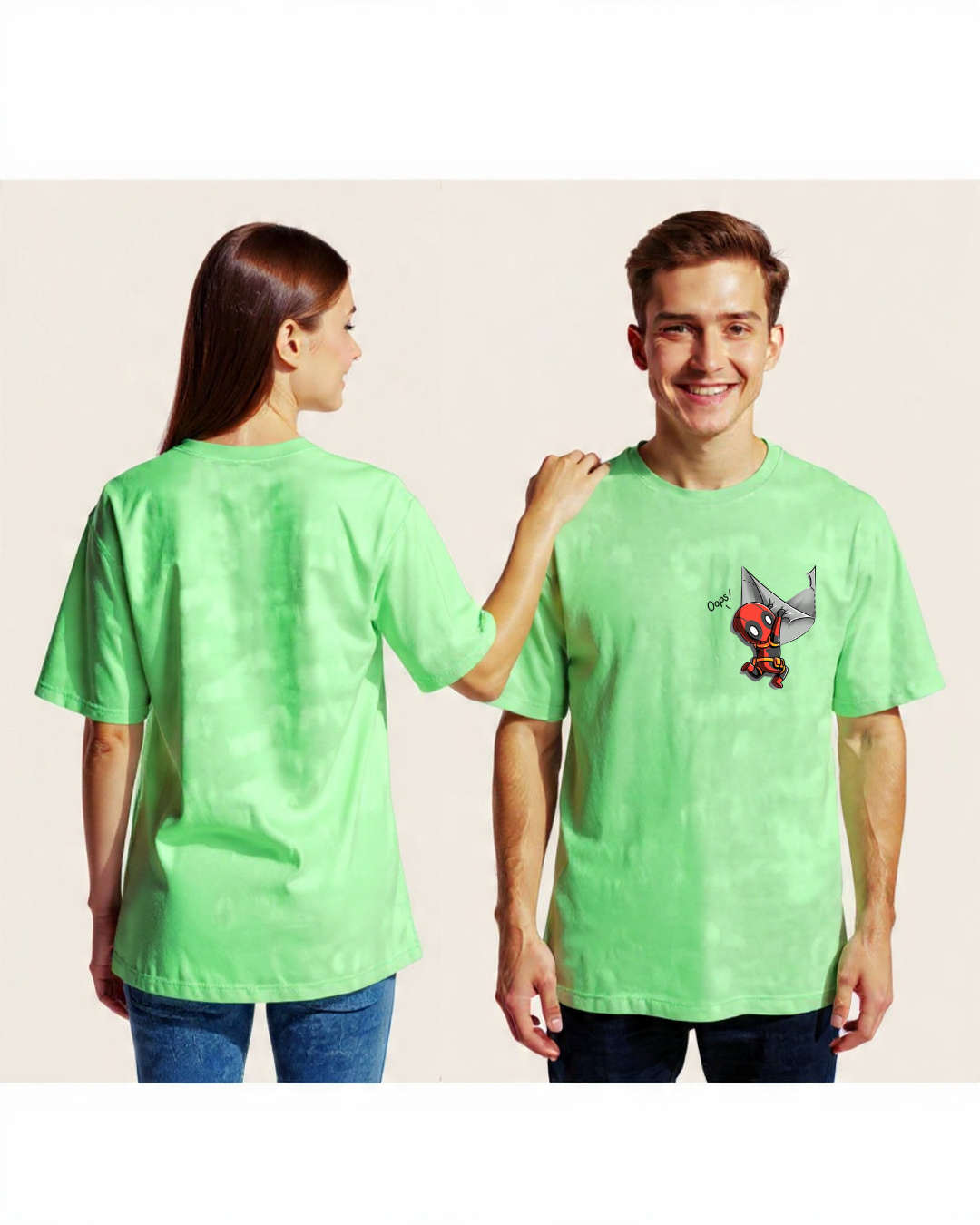 Oops! Deadpool Oversized T-Shirt