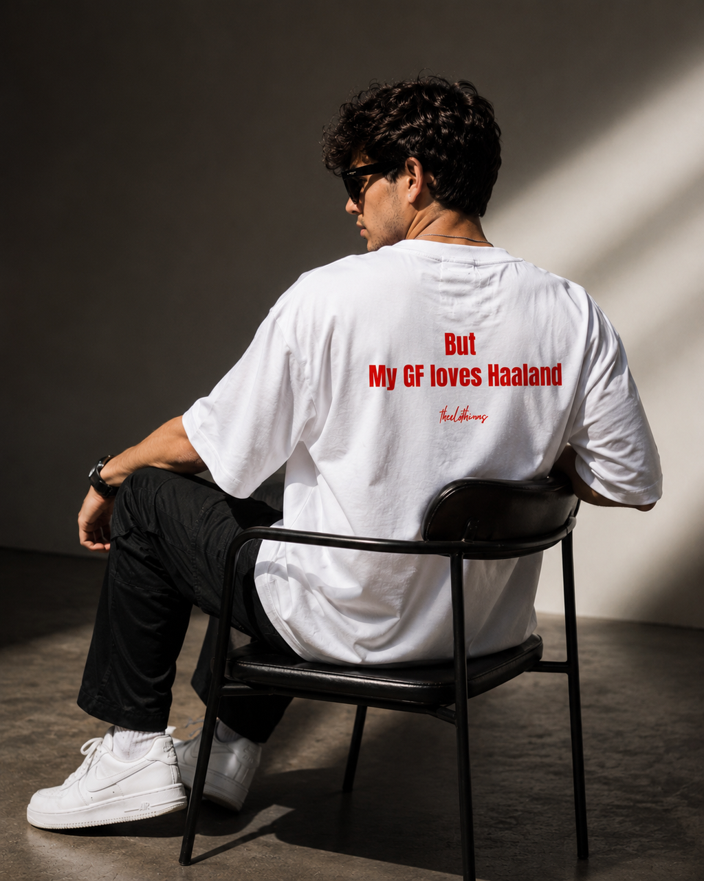 My GF Loves Haaland – Oversized T-Shirt