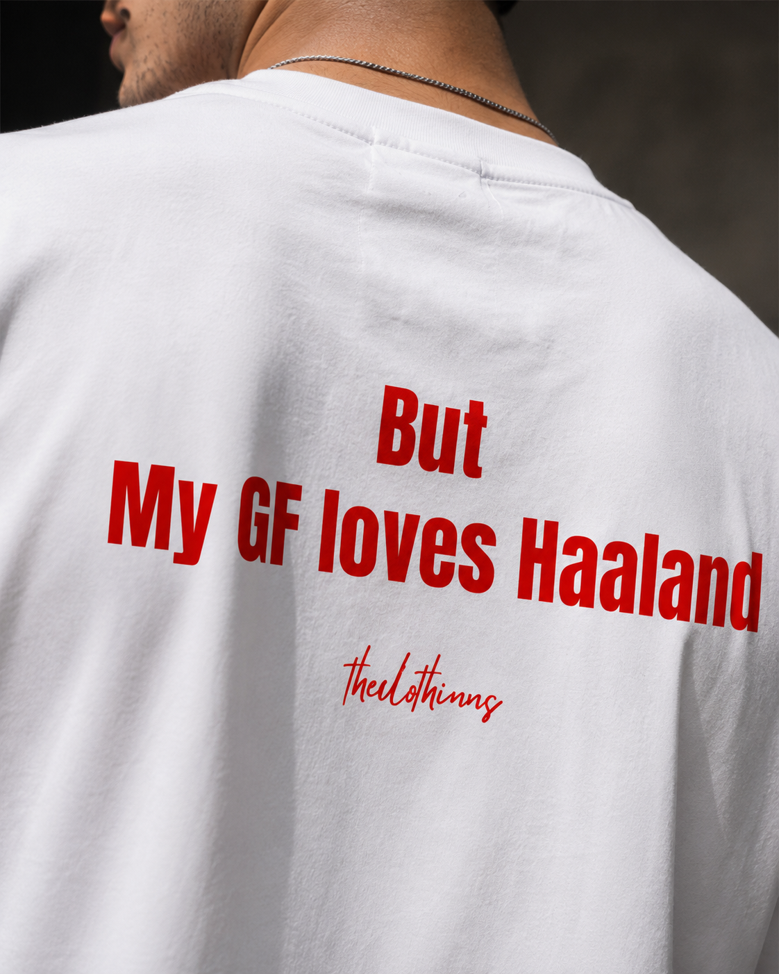 My GF Loves Haaland – Oversized T-Shirt