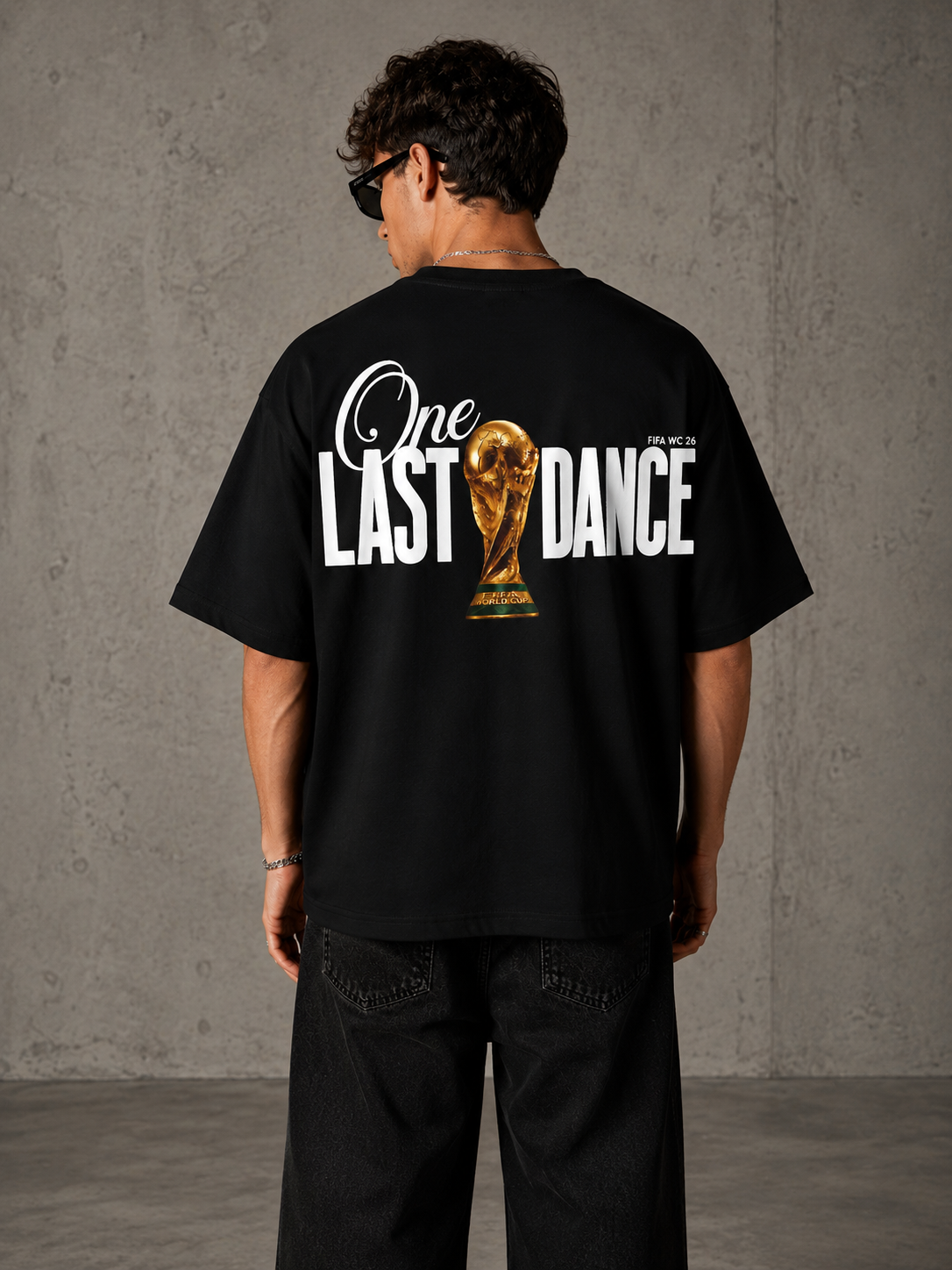 One Last Dance FIFA WC 26 Oversized T-Shirt – Premium Football Tribute Edition