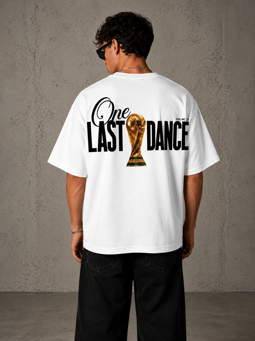 One Last Dance FIFA WC 26 Oversized T-Shirt – Premium Football Tribute Edition