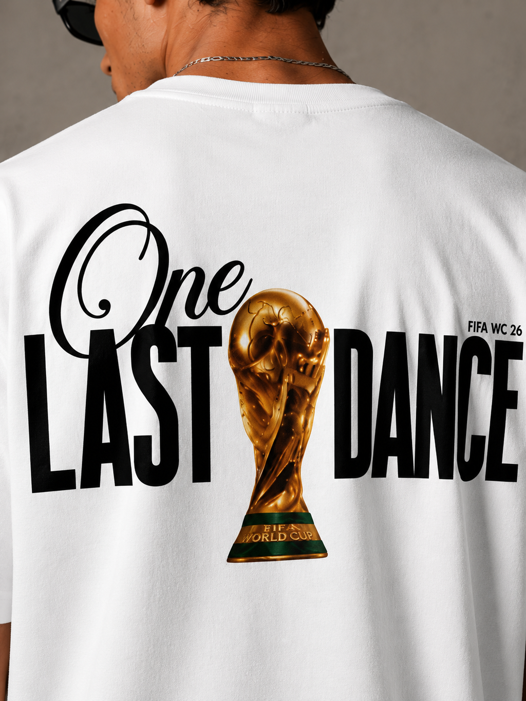 One Last Dance FIFA WC 26 Oversized T-Shirt – Premium Football Tribute Edition