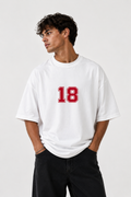 Virat Kohli "18 GOAT" Oversized T-Shirt – Champion Edition