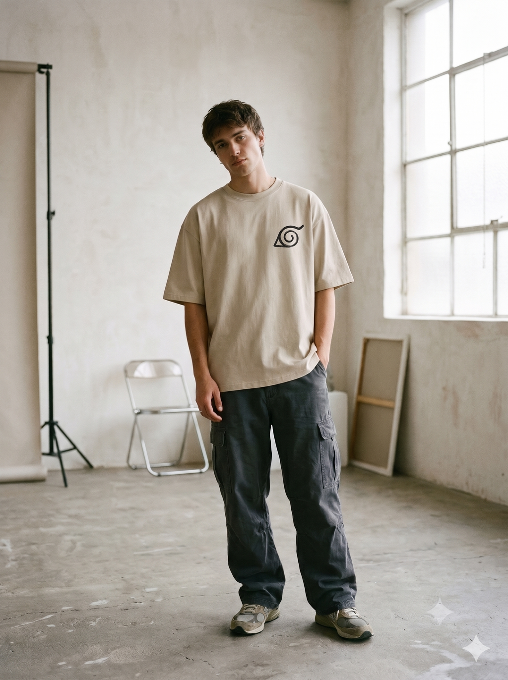 Naruto Uzumaki Oversized T-Shirt