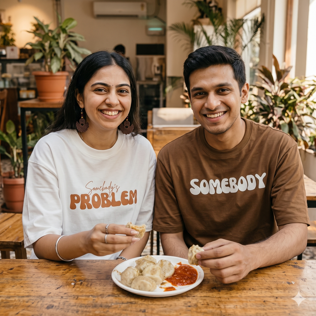 Matching Couple Oversized T-Shirts