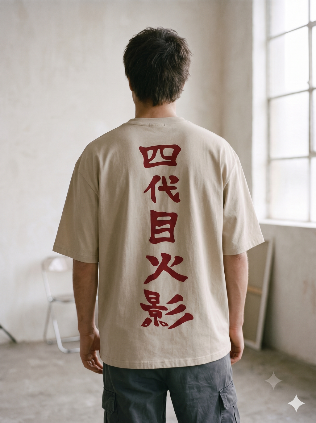 Naruto Uzumaki Oversized T-Shirt