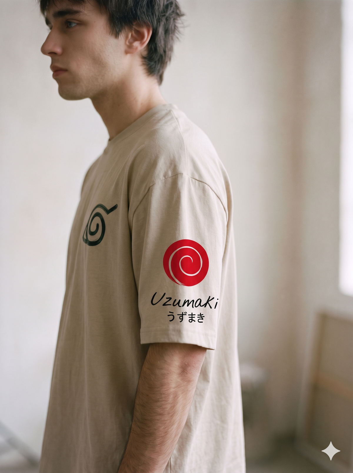 Naruto Uzumaki Oversized T-Shirt