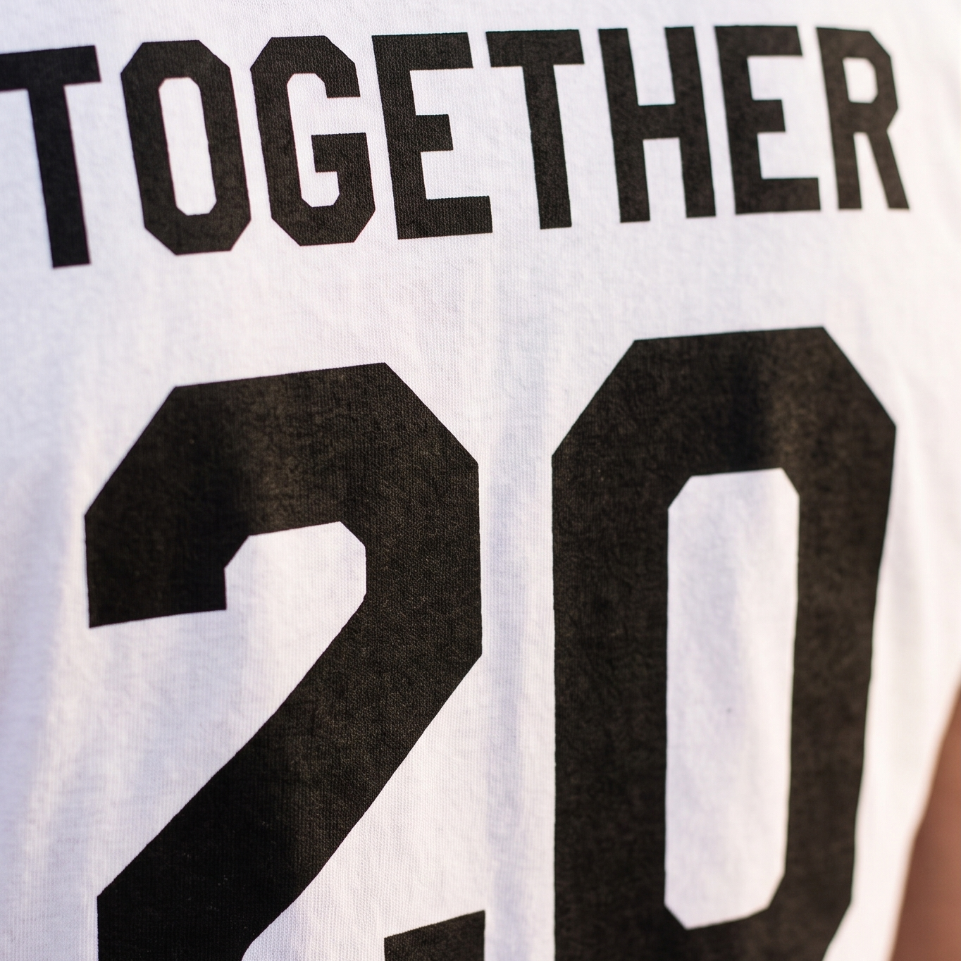 Together Since – Custom Year Matching Couple Oversized T-Shirts