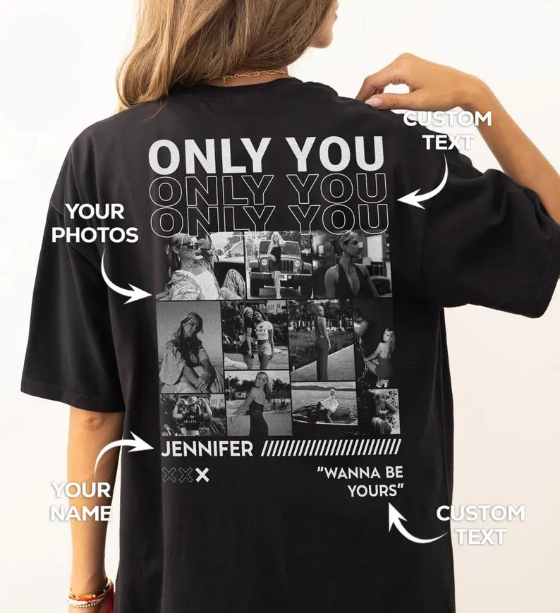 Couple Custom Oversize Tshirt