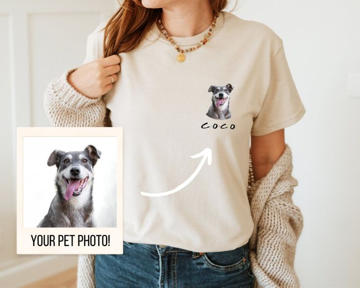 Personalized Pet Face Oversized T-Shirt