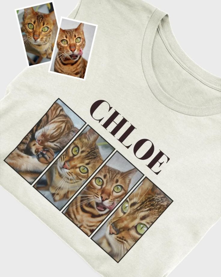 Custom Pet Collage Oversized T-Shirt