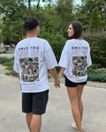 Couple Custom Oversize Tshirt