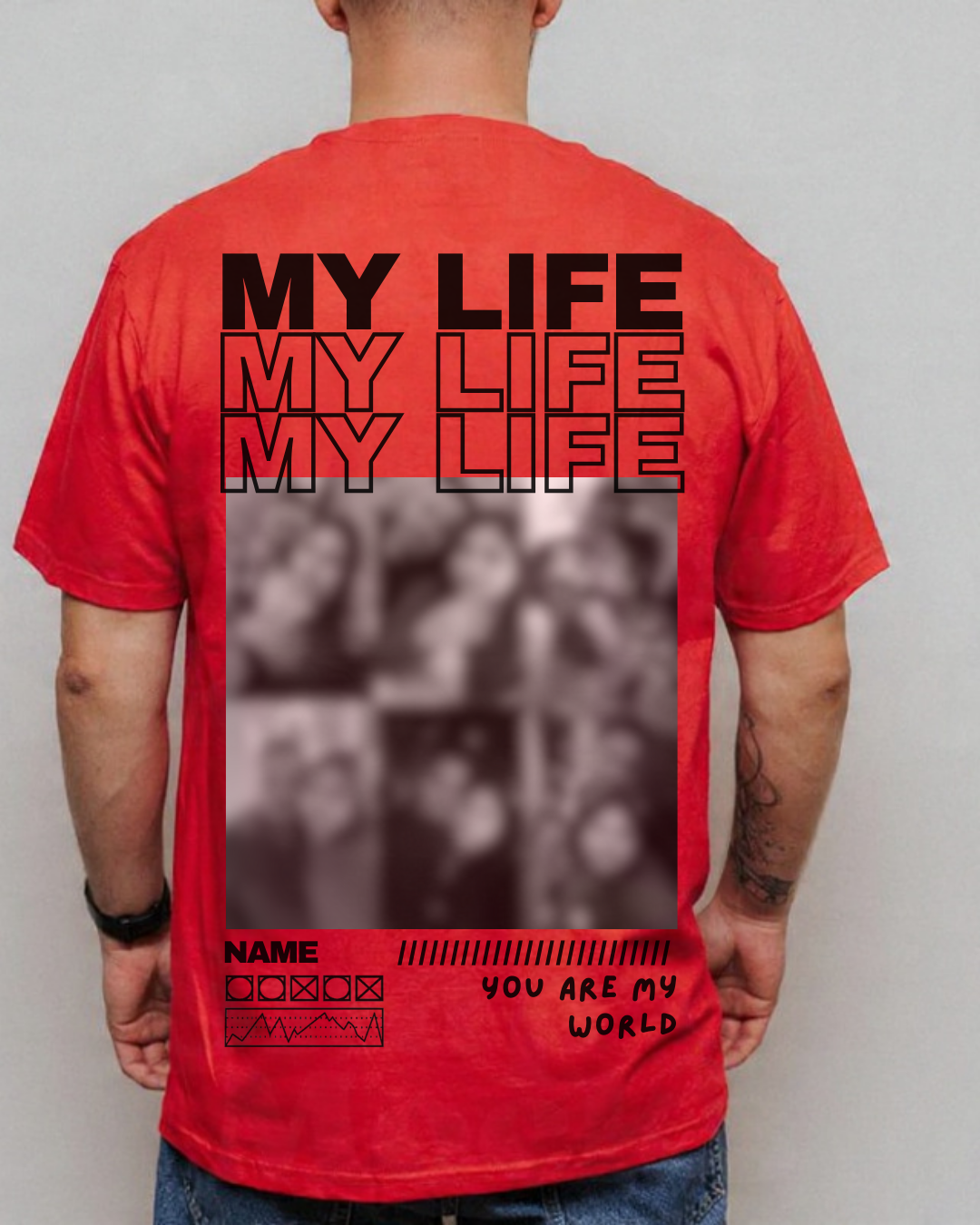 Couple Custom Oversize Tshirt