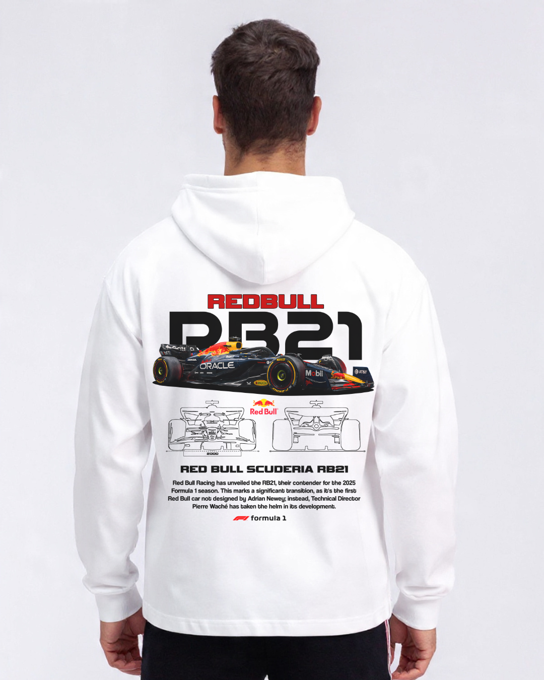 RB21 Formula Racing Premium Hoodie